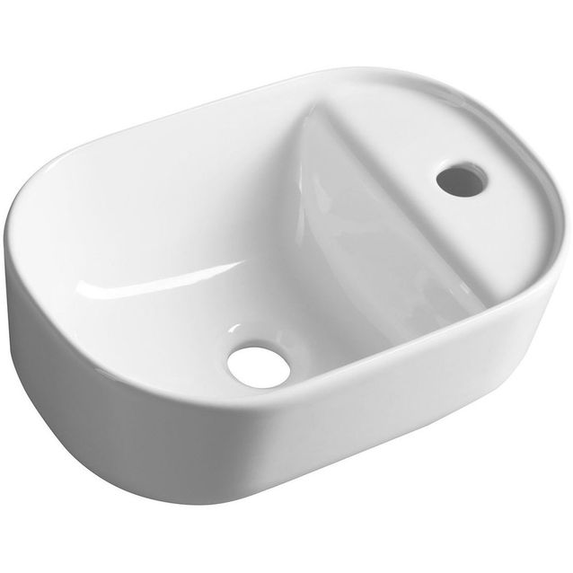 Pesuallas Manaki 42x28 cm, valkoinen