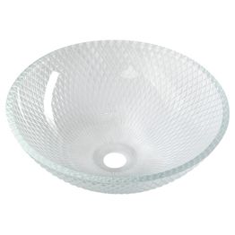 Malja-allas Interia Puketa ø420 mm läpinäkyvä