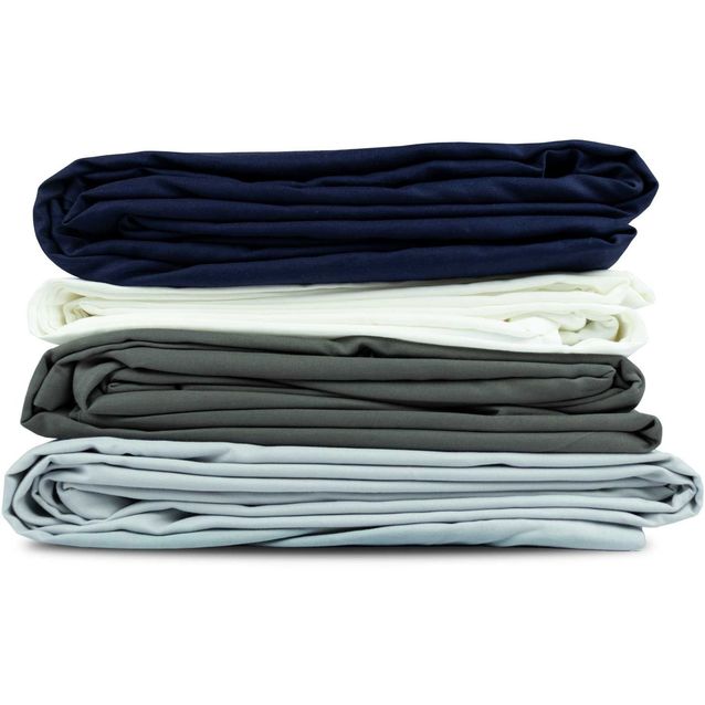 Lasten pussilakana painopeitolle Polar Night 100x150 cm puuvilla valkoinen