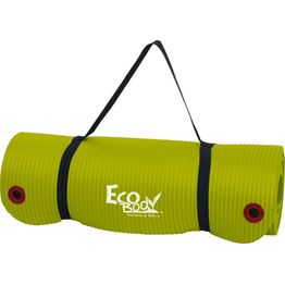 Jumppamatto Eco Body 1.5x60x180cm, lime