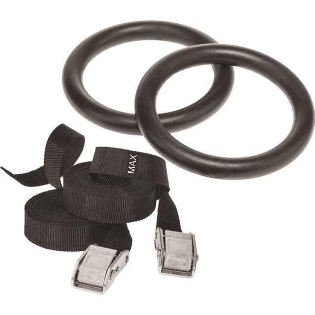 Voimistelurenkaat Eco Body, musta