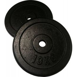 Levypainot Fit'n Shape, rauta, musta, eri kokoja