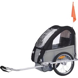 Polkupyörän peräkärry Trekker 1 lapselle 40kg