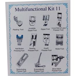 Paininjalat ompelukoneelle Birgitta 11kpl