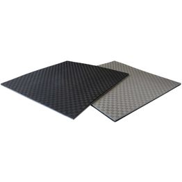 Tatamimatto React, 100x100x2 cm, musta/harmaa