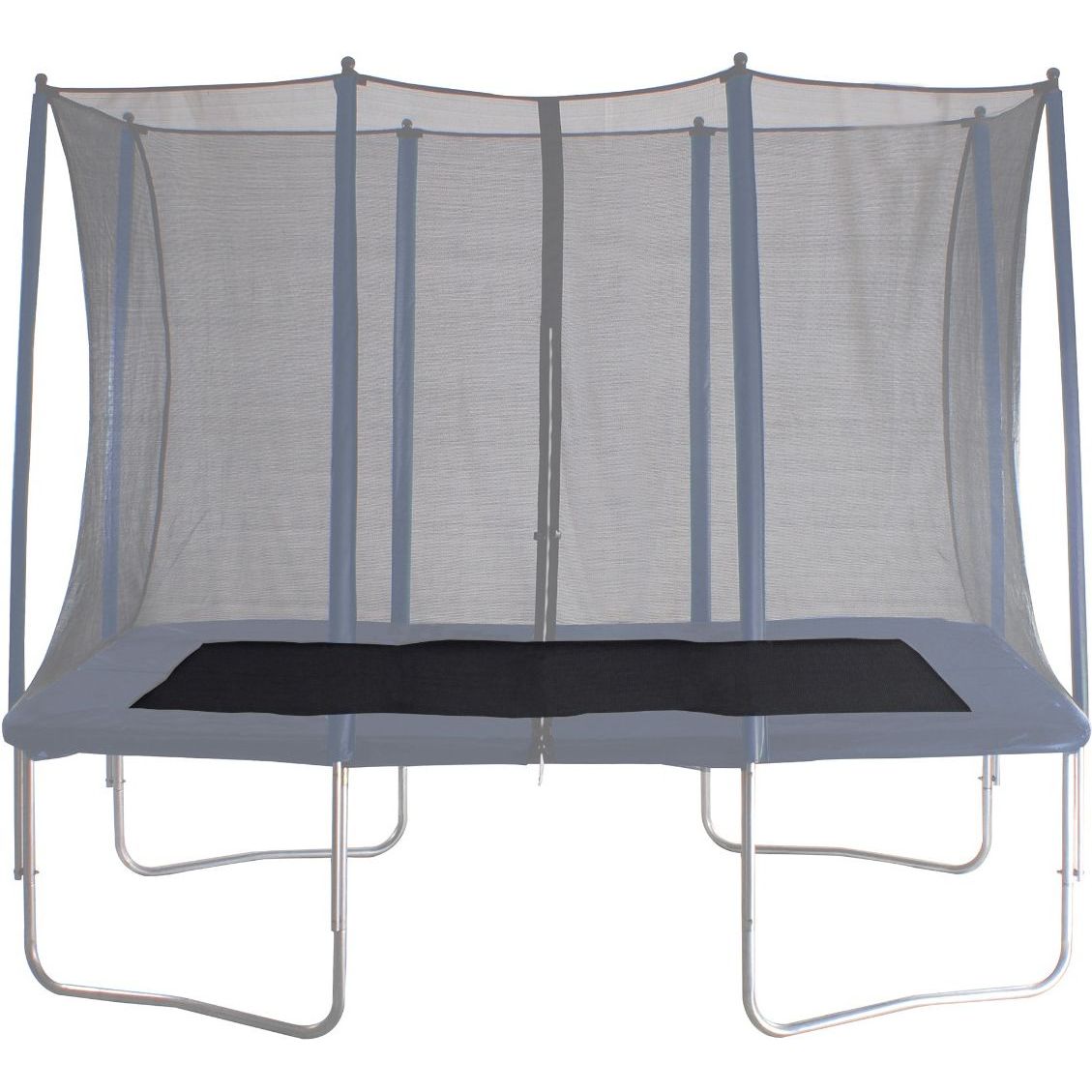 Trampoliinin matto React Suorakaide 163x216cm musta