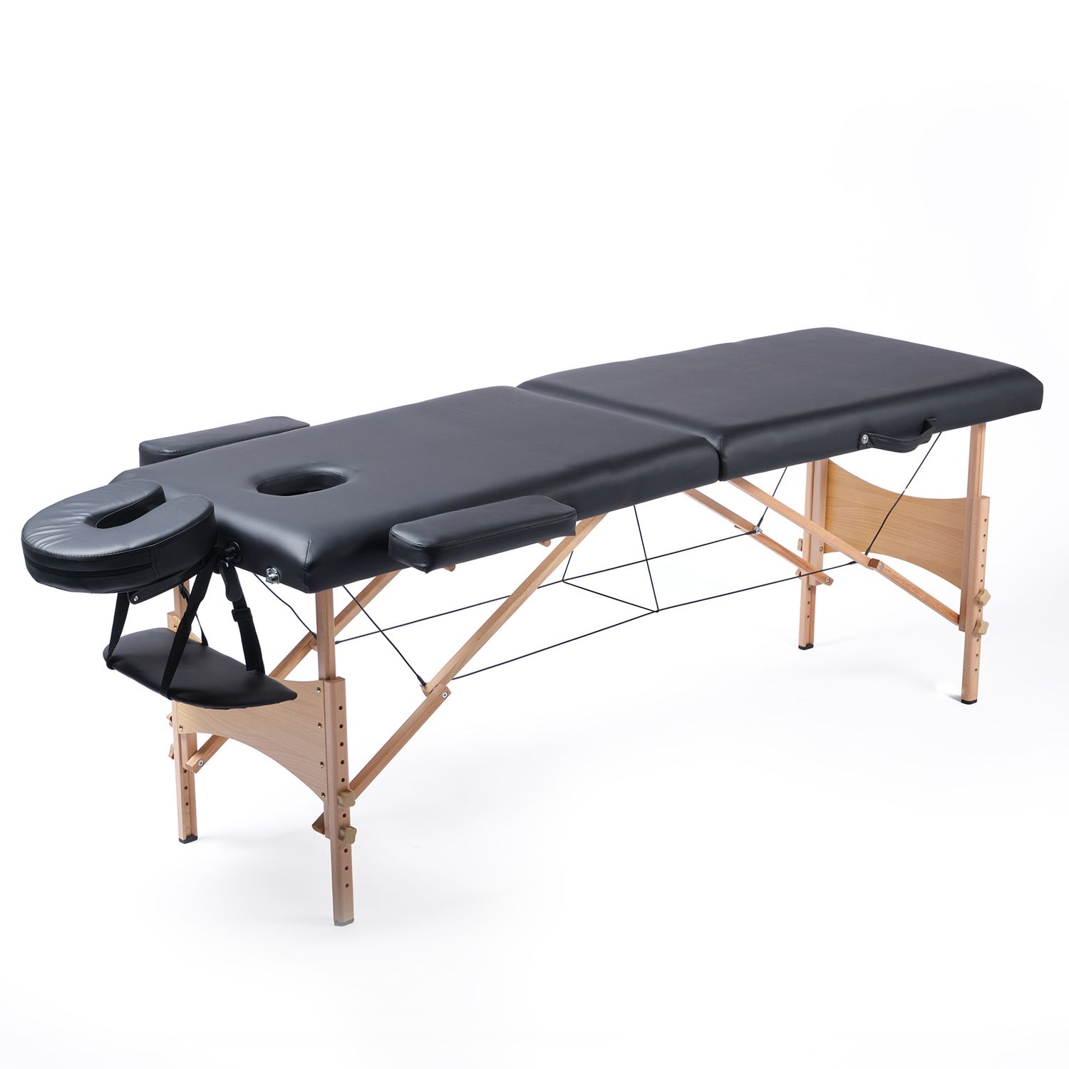 Hierontapöytä React P200 musta