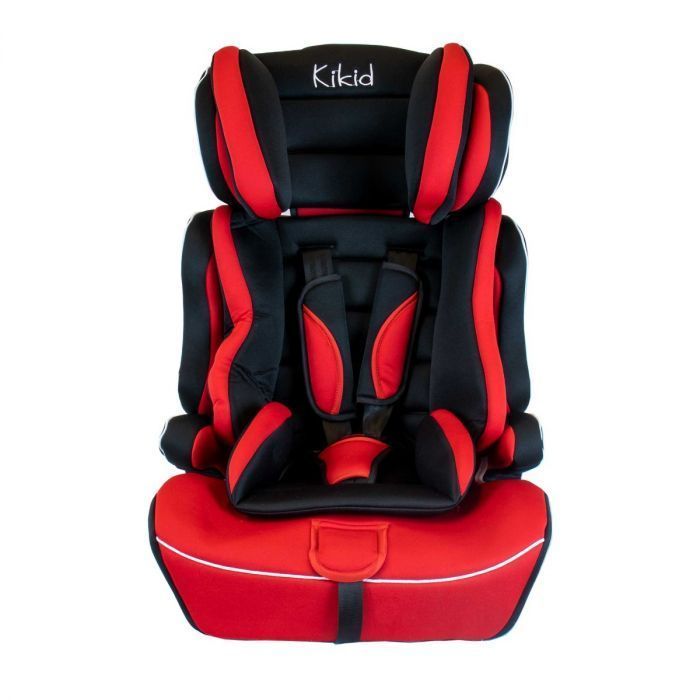 Turvaistuin Kikid Basic 9-36 kg musta-punainen