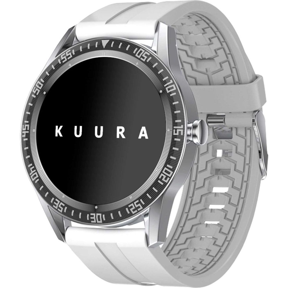 Urheilukello Kuura Smart Watch Sport S7, valkoinen