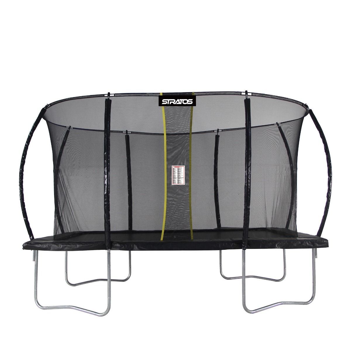 Trampoliini Stratos 213x305cm turvaverkolla