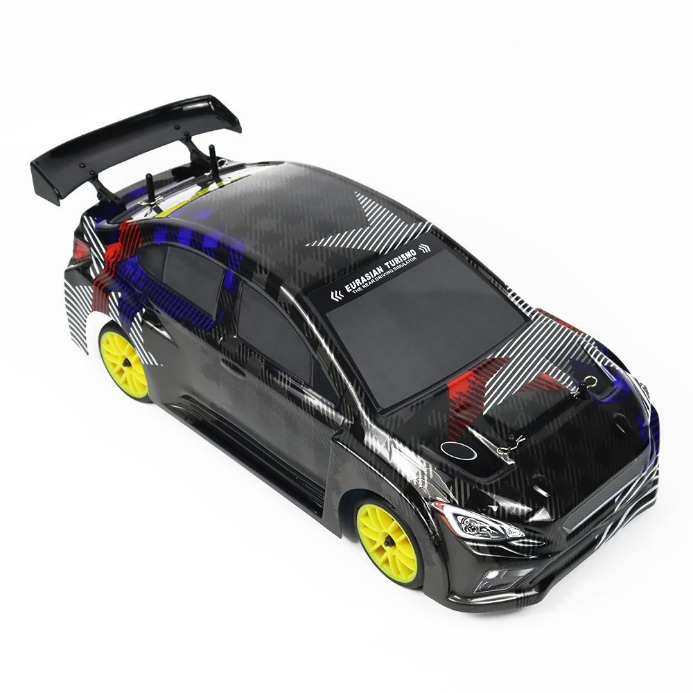 RC-auto React XSTR Power Nitro 4WD, musta