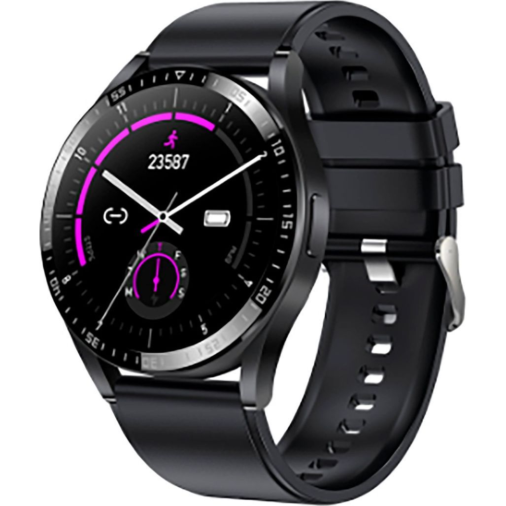 Älykello Kuura Smart Watch Fashion Men FM5, musta
