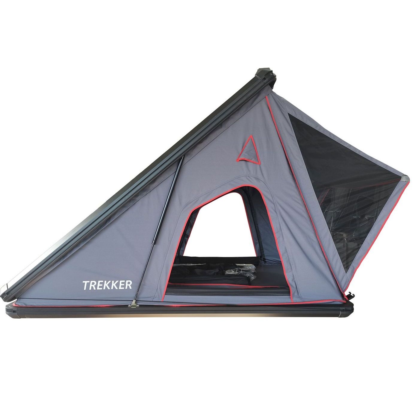 Auton kattoteltta Trekker Voyager M, 2 hengelle, harmaa