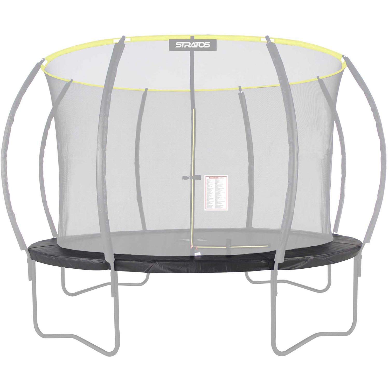 Trampoliinin reunapehmuste Stratos, Ø4,27 m, musta