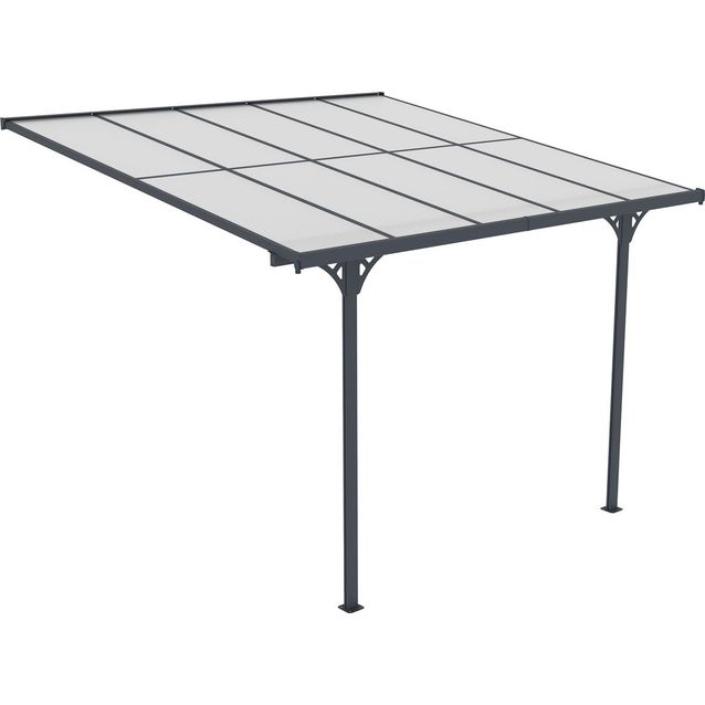 Terassikatos Fornorth 313x300x225-270cm harmaa