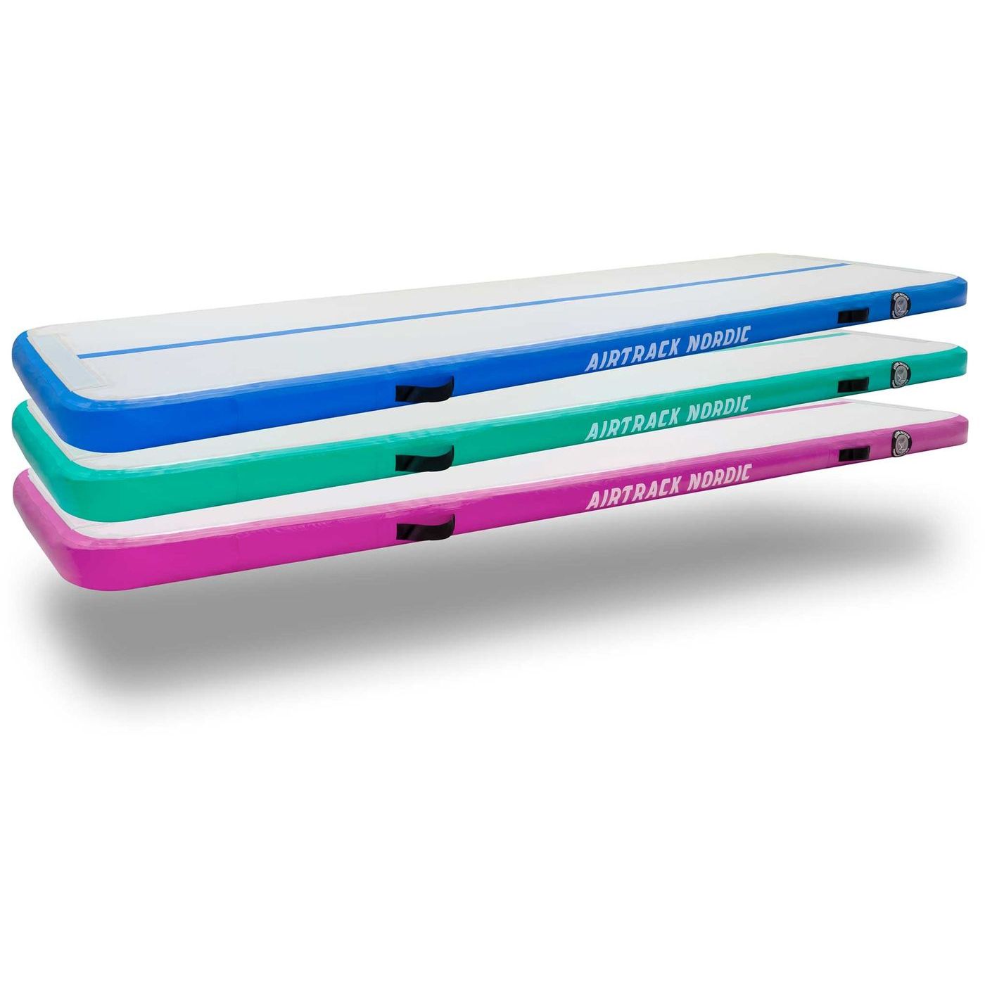 Ilmavolttirata AirTrack Nordic Standard 4x1x0.1m violetti