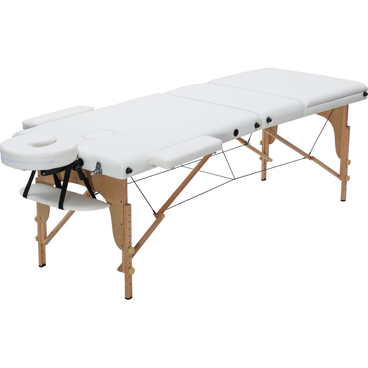 Hierontapöytä React P300 valkoinen