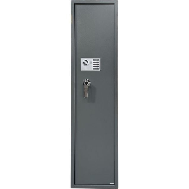 Asekaappi digitaalilukolla Trekker AS500 V2 5 aseelle harmaa 