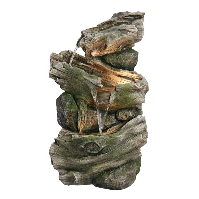 Suihkulähde LED-valoilla Lykke Radiance