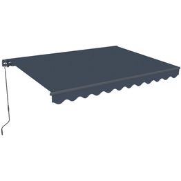 Markiisi Lykke, 2,95x2,5 m, tummanharmaa