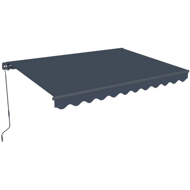 Markiisi Lykke, 2,95x2,5 m, tummanharmaa