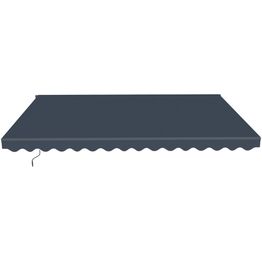 Markiisi Lykke, 3,95x3 m, tummanharmaa