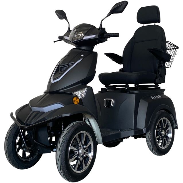 Senioriskootteri Arvo P800, musta
