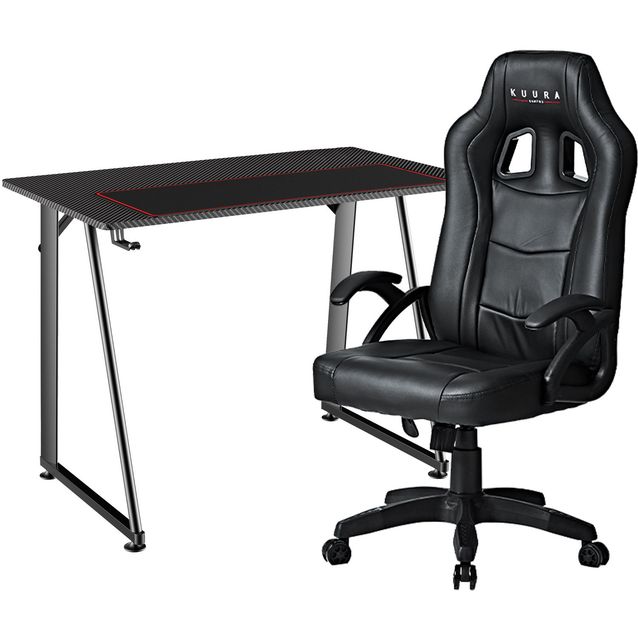 Pelituoli- ja pelipöytäpaketti Kuura Gaming Special Bundle