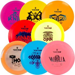 Frisbeegolfkiekkosetti Viking Discs Challenger, 8 kiekkoa