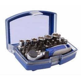 Hylsy- ja kärkisarja Irimo, 6–13mm, 1/4", 23 kpl