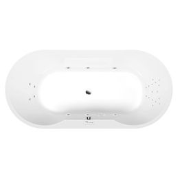 Poreamme Interia Highline Hydro, 1800x850x490mm, 305l, valkoinen