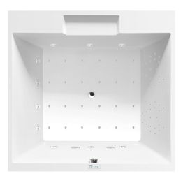 Poreamme Interia Came Highline Hydro-Air, 1750x1750x500mm, 720l, valkoinen