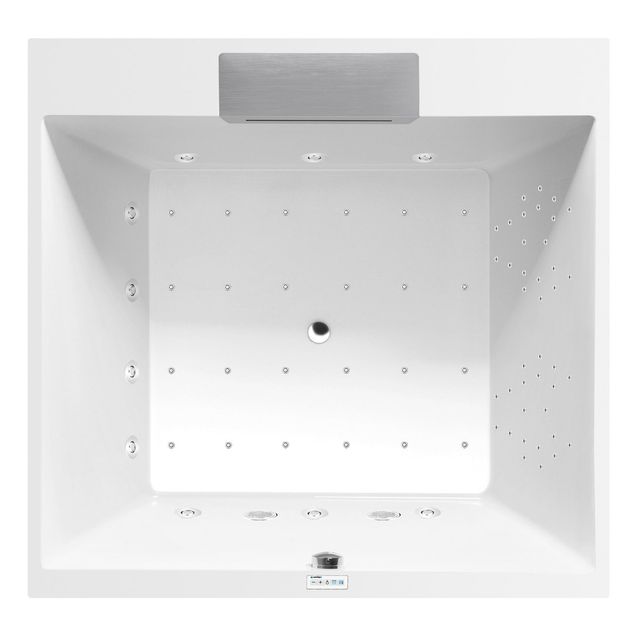 Poreamme Interia Came Falls Highline Hydro-Air, 1750x1750x500mm, 720l, valkoinen