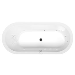 Poreamme Interia Astra Highline Hydro, 1650x750x480mm, 225l, valkoinen
