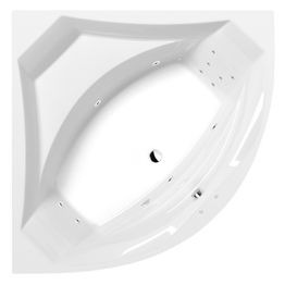 Poreamme Interia Rosana Attraction Hydro, 1500x1500x490mm, 365l, valkoinen