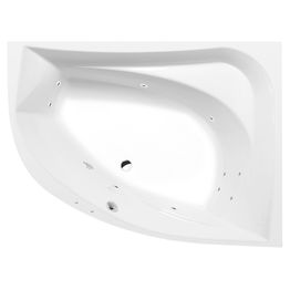 Poreamme Interia Tanya Active Hydro, 1600x1200x490mm, oikea, 310l, valkoinen