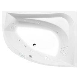 Poreamme Interia Tanya Highline Hydro, 1600x1200x490mm, oikea, 310l, valkoinen