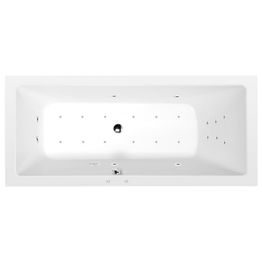 Poreamme Interia Mimoa Attraction Hydro-Air, 1700x750x390mm, 221l, valkoinen