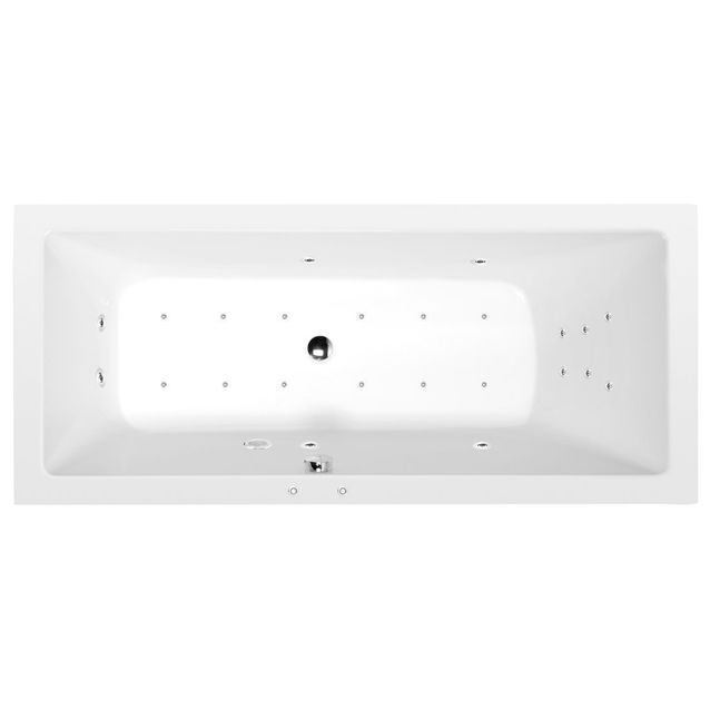 Poreamme Interia Mimoa Attraction Hydro-Air, 1700x750x390mm, 221l, valkoinen