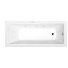 Poreamme Interia Noemi Highline Hydro, 1500x800x390mm, 190l, valkoinen