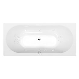 Poreamme Interia Viva Highline Hydro, 1850x800x470mm, 267l, kulmikas, valkoinen