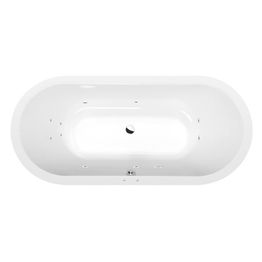 Poreamme Interia Viva Active Hydro, 1850x800x470mm, 267l, valkoinen