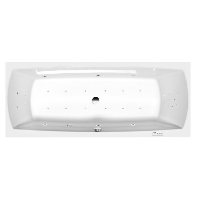 Poreamme Interia Lily Highline Hydro-Air, 1700x700x390mm, 213l, valkoinen