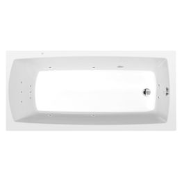 Poreamme Interia Lily Attraction Hydro, 1500x700x390mm, 187l, valkoinen