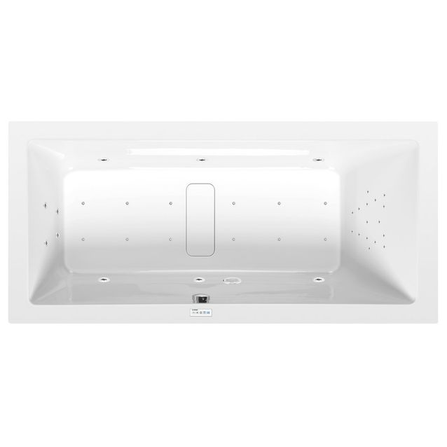 Poreamme Interia Marlene Highline Hydro-Air, 1700x800x480mm, 313l, valkoinen