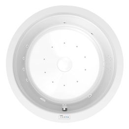 Poreamme Interia Oblo Highline Hydro-Air, 465l, valkoinen