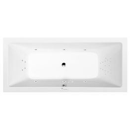 Poreamme Interia Krysta Highline Hydro, 1800x700x390mm, 200l, valkoinen