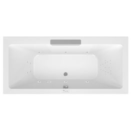 Poreamme Interia Cascata Highline Hydro, 1850x850x450mm, 290l, teräs/valkoinen