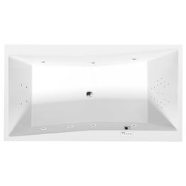Poreamme Interia Quest Highline Hydro, 1900x1000x490mm, 480l, valkoinen