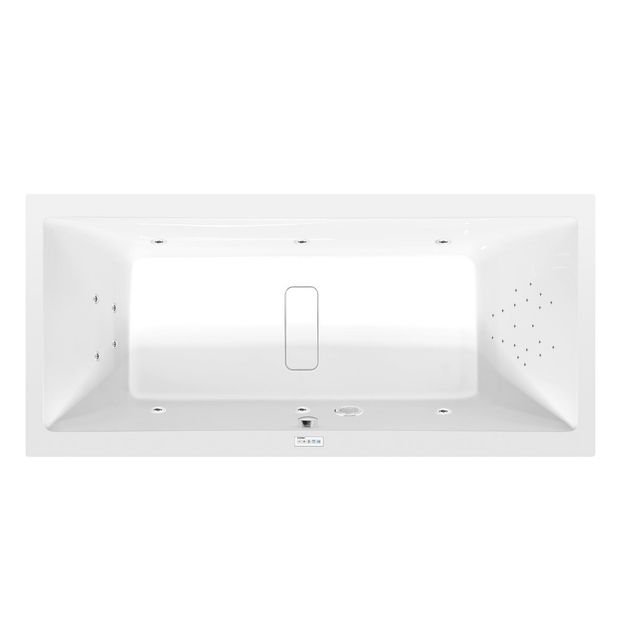 Poreamme Interia Marlene Highline Hydro, 2000x900x480mm, 422l, valkoinen